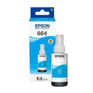 Epson 664 Cyan Ink Bottle