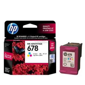 HP 678 Tri-color Ink Cartridge