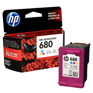 HP 680 Tri-color Ink Cartridge