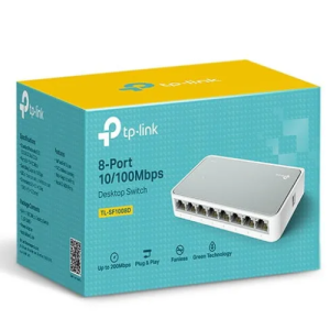 08 Port 10/100 Mbps TP Link (TL-SF1008D) Network Switch