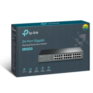 TP Link TL-SG1024D 24 Port Gigabit Unmanaged Desktop Switch