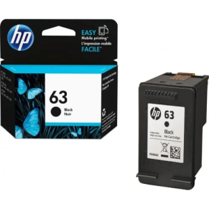 HP 63 Black Cartridge