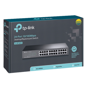 24-Port 10/100 Mbps TP-Link (SF1024D)Network Switch