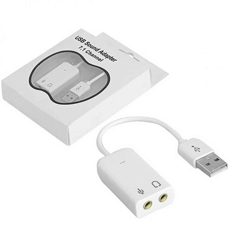 USB Virtual 7.1 Channel Sound Adapter