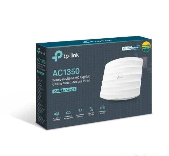 Access Point Wireless Ceiling Mount EAP225 AC1350 Gigabit