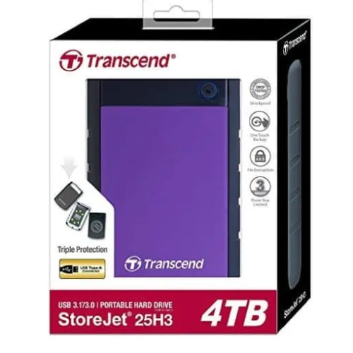 Transcend 4TB External Hard Drive